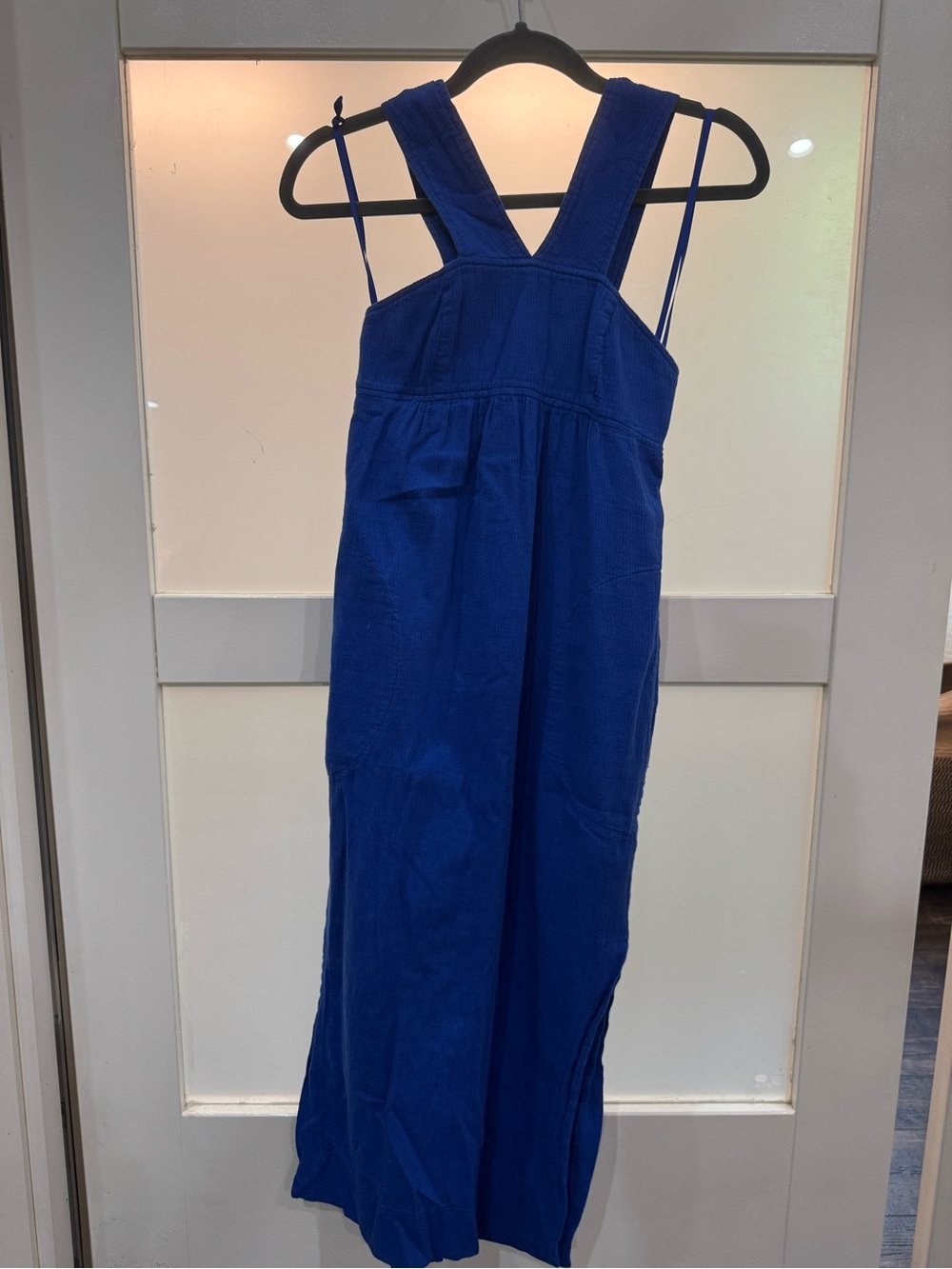 Urban Outfitters Royal Blue Kids Wide-Leg Overalls